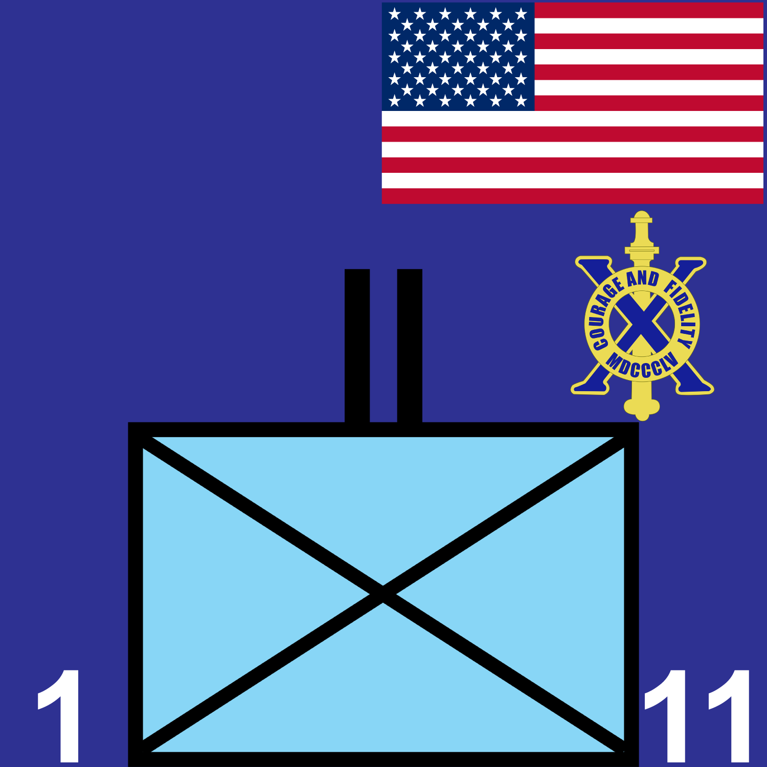 1st Battalion, 11th Infantry Regiment icon
